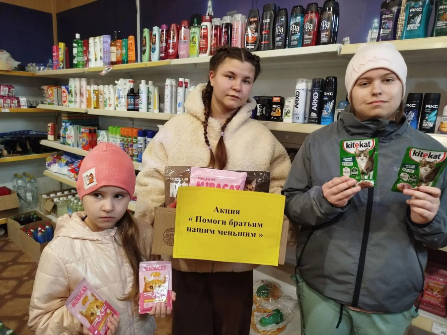 Акция «Помоги братьям нашим меньшим»