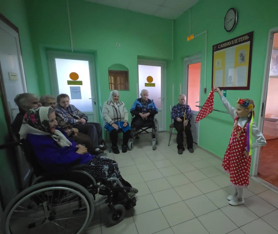 Волонтерская акция ««Согреем сердца»